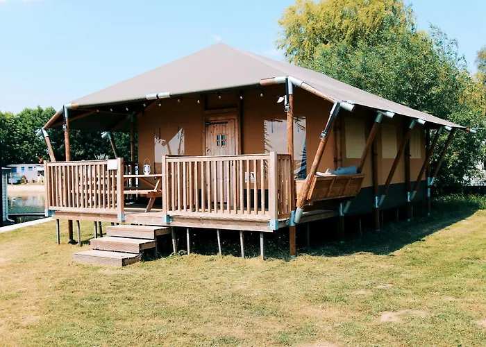 Lüks kamp alanı Luxury Alphen (Gelderland)